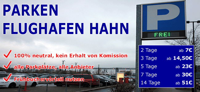 Parken Flughafen Hahn