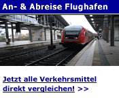 An- und Abreise zum Flughafen